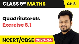 Quadrilaterals  Exercise 81  Class 9 Maths Chapter 8  CBSE [upl. by Brent]