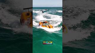 Jet Car vs Haulover Inlet How did it do  Wavy Boats [upl. by Ivonne432]