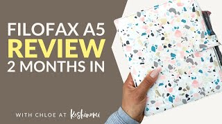 Is it worth it 2 months in Filofax A5 Planner Review [upl. by Leggat]