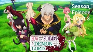 How Not to Summon a Demon Lord season 1 episode 1 part 3 in English  Anime Lover anime [upl. by Thaine261]