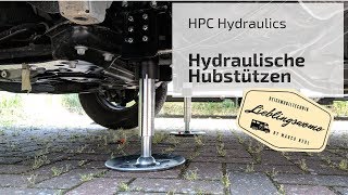 Hydraulische Stützen von HPC Hydraulics für Euer Wohnmobil [upl. by Ainehs560]