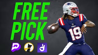 PrizePicks NFL Preseason free picks Patriots Eagles 81524 [upl. by Close622]