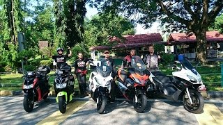 Aprilia Scooter Ride to Thailand  May 2015 [upl. by Garth843]