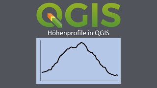 QGIS  Höhenprofile – terrain profile [upl. by Yuk109]