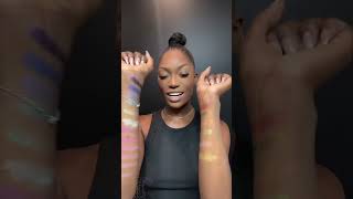 Danessa Myricks did it again darkskinmakeup darkskinmakeuptutorial makeup grwm review [upl. by Essirehs]