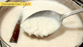 Arroz con Leche Receta Sencilla y Sabrosa [upl. by Maccarthy]