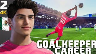 FC 25 GOALKEEPER CAREER MODE 2  CARLITO MONTANEZ🇲🇽 HIS DEBUT IN LA LIGA🚨 [upl. by Landri186]