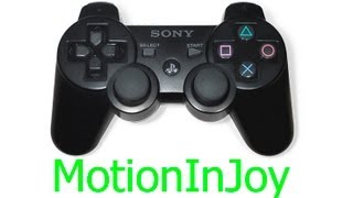 MotionInJoy  Подключение SONY Dualshock 3 к ПК по USB RUSHD [upl. by Neirol998]