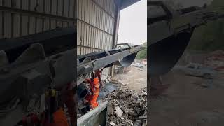 CONVEYOR BELT FAILED ON US 🛠️ wastemanagement skiphire skips attitude [upl. by Cas]