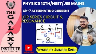 AC Circuits Explained The LCR Circuit and Resonance Condition [upl. by Pierrepont600]