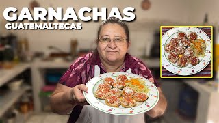 Garnachas Guatemaltecas la receta original [upl. by Nauqyaj]