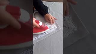 Dantel değerlendirme masa örtüsü sewing embroiderystitches çeyiz sewingstitches masaörtüsü [upl. by Leanna807]