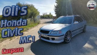 Olis Honda Civic Aerodeck MC1  CARPORN  JapanFlowSachsen [upl. by Magas]