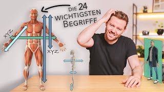 Grundlagen der Anatomie Richtungsangaben und Ebenen [upl. by Kobe]