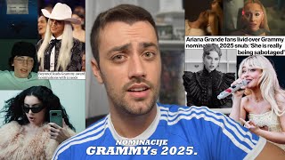 KOMENTARIŠEM GRAMMYs NOMINACIJE 2025 I PREDVIDJAM POBEDNIKE Veliki SNUB  Nenad Ulemek [upl. by Ecirtal]