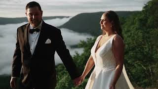 Snoopers Rock Elopement  Wedding photo amp video packages in Chattanooga  Jordan amp Shelby [upl. by Cristie595]