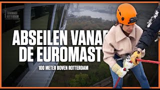 GOPRO Abseilen vanaf de Euromast in Rotterdam [upl. by Aube]