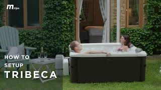 AU How To Set Up an MSpa 2023 FRAME SERIES  TRIBECA Hot Tub [upl. by Ong]