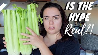 I Drank Celery Juice For 7 DAYS and This is What Happened  NO JUICER REQUIRED [upl. by Maurey441]