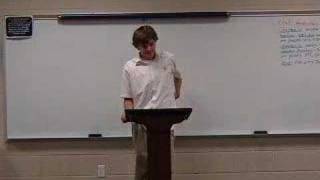 Boy Gives Terrible Speech [upl. by Horatio]