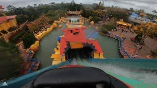 4K Dudley DoRights Ripsaw Falls POV  Islands of Adventure Universal Orlando 2024 [upl. by Nylrad]