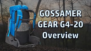 Gossamer Gear G420 Ultralight Backpack Overview [upl. by Matheson727]