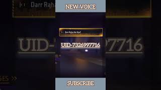 new voice in free fire [upl. by Kynthia]