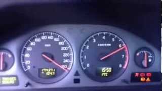 VOLVO S60 T5 TOP SPEED LIMIT REMOVED [upl. by Akerdnuhs]