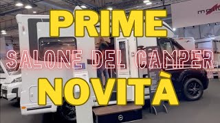 SALONE del CAMPER 2024  PRIME NOVITÁ dai nostri inviati [upl. by Enisamoht]