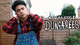 how to style dungareesoveralls [upl. by Dhiman919]