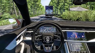 2024 Audi RSQ8 Mansory  Euro Truck Simulator 2 Steering Wheel Gameplay [upl. by Miriam]