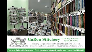 GaRon Stitchery – Flosstube 92 Grand Opening of GaRon Stitchery [upl. by Labors827]