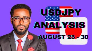 USDJPY ANALYSIS AUGUST 25  30 [upl. by Cohbath]