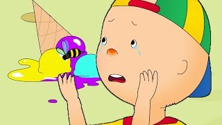 ★ NEW ★ 🐝 Caillou Got Stung by a Bee 🐝 Funny Animated Caillou  Cartoons for kids  Caillou [upl. by Emmerich28]