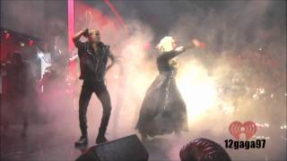 Lady Gaga  Scheibe amp Judas Live at iHeart HD [upl. by Ball441]