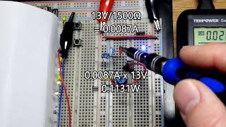 Op Amp 12V to 14V6 Non Inverting Comparator Circuit LM358 [upl. by Netsruk]