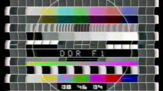 Testcard DDR F1 [upl. by Selrahc]