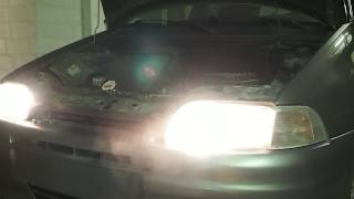 Fiat Punto 1994 12 75 8V Fire  Pure engine sound effect and revs 6000rpm [upl. by Yelnikcm]