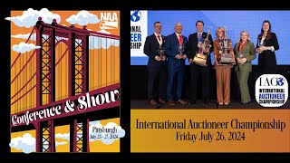 NAA Conference amp Show 2024 International Auctioneer Championship IAC [upl. by Awad207]