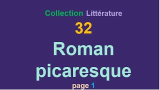 N°32Roman picaresquePage 1Collection Littérature [upl. by Seroka222]