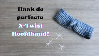 Een Hoofdband haken ❄ [upl. by Bradlee47]