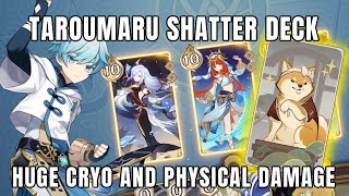 Freeze and Destroy Enemies With This Shatter Deck  Genshin TCG [upl. by Haggi]