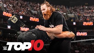 Top 10 Monday Night Raw moments WWE Top 10 July 1 2024 [upl. by Drawdesemaj]