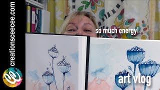 art vlog 16mar18 [upl. by Caravette]