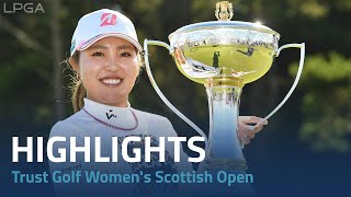 Final Round Highlights  2022 Trust Golf Womens Scottish Open [upl. by Acinorev]