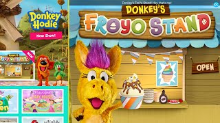 DONKEY HODIE Donkeys FroYo Stand Gameplay PBS Kids Games [upl. by Gareri]