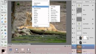 Blurring the Background in Photoshop Elements 11 [upl. by Anirahc]