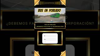 Bus en poblado [upl. by Paulie]