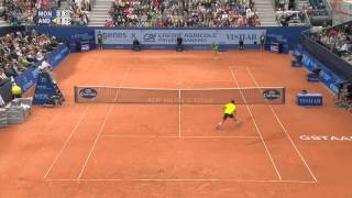 Gstaad 2014 Final Highlights Andujar Monaco [upl. by Enyr]