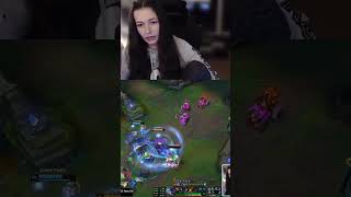 POV Shyvana vs ADC  xclaudiiia auf Twitch [upl. by Kcaz]